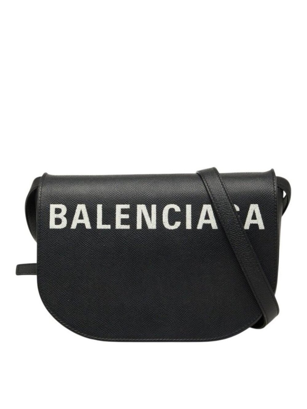 Balenciaga Ville Day Crossbody Shoulder Bag Navy White Leather - Picture 1 of 10